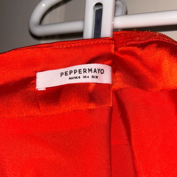 Peppermayo Strapless Red Dress - Picture 3 of 5